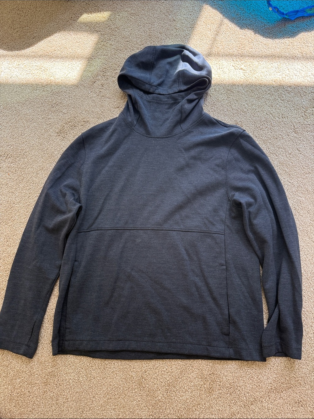 J Crew Men’s Blue Hoodie Size L